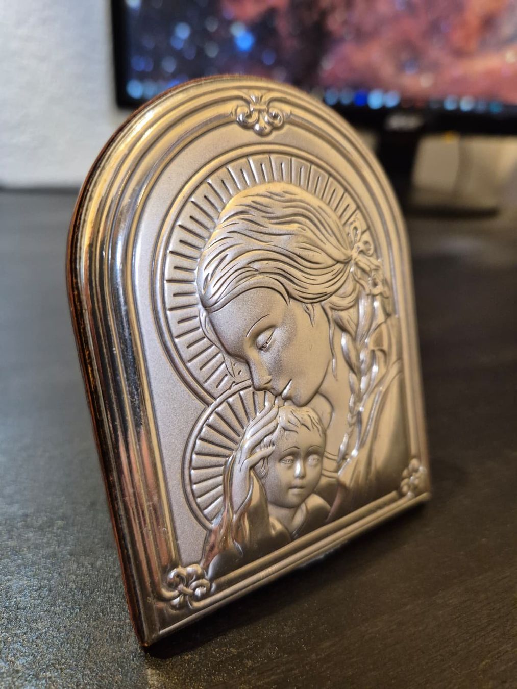 Medaglie: Religious Silver Medal Stand - read description – Usato da Locarno venduto da Johnnys_Retro_Shop 2