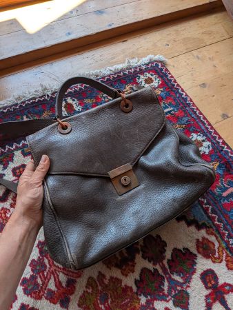 Jil Sande Tasche original vintage, Kelly Bag Style