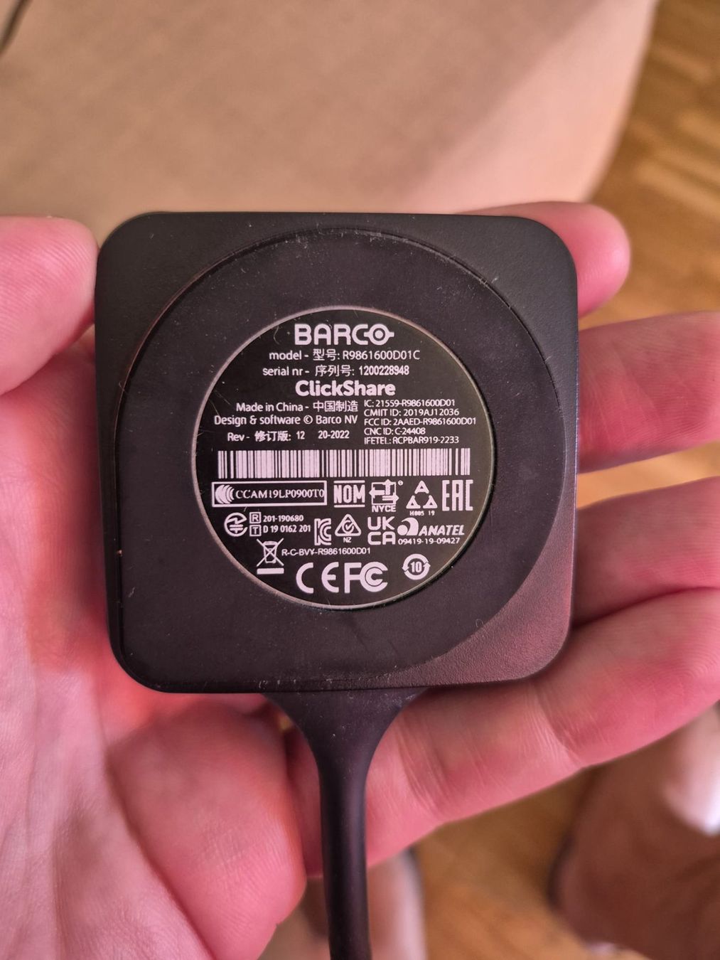 Sistemi audio & multimediali: BARCO ClickShare CX-30 Gen 1 + 1x USB-C Button – Usato da Vufflens-la-Ville venduto da Diddix 6
