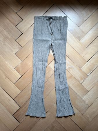 ZARA - Plisseehose taupe L