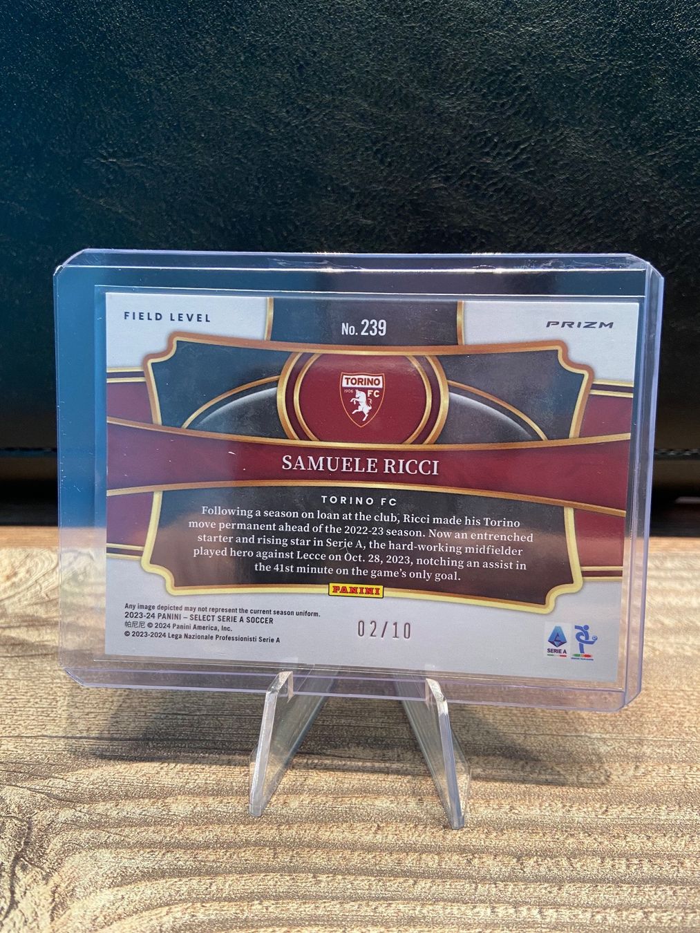 Panini Carte collezionabili: Samuele Ricci 02/10 Panini Select Serie A 23-24 – Usato da Dagmersellen venduto da dav_b656 1
