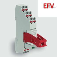 Lütze Relais mit 2 Wechsler 24VDC Schaltung 300V 8A Push-In