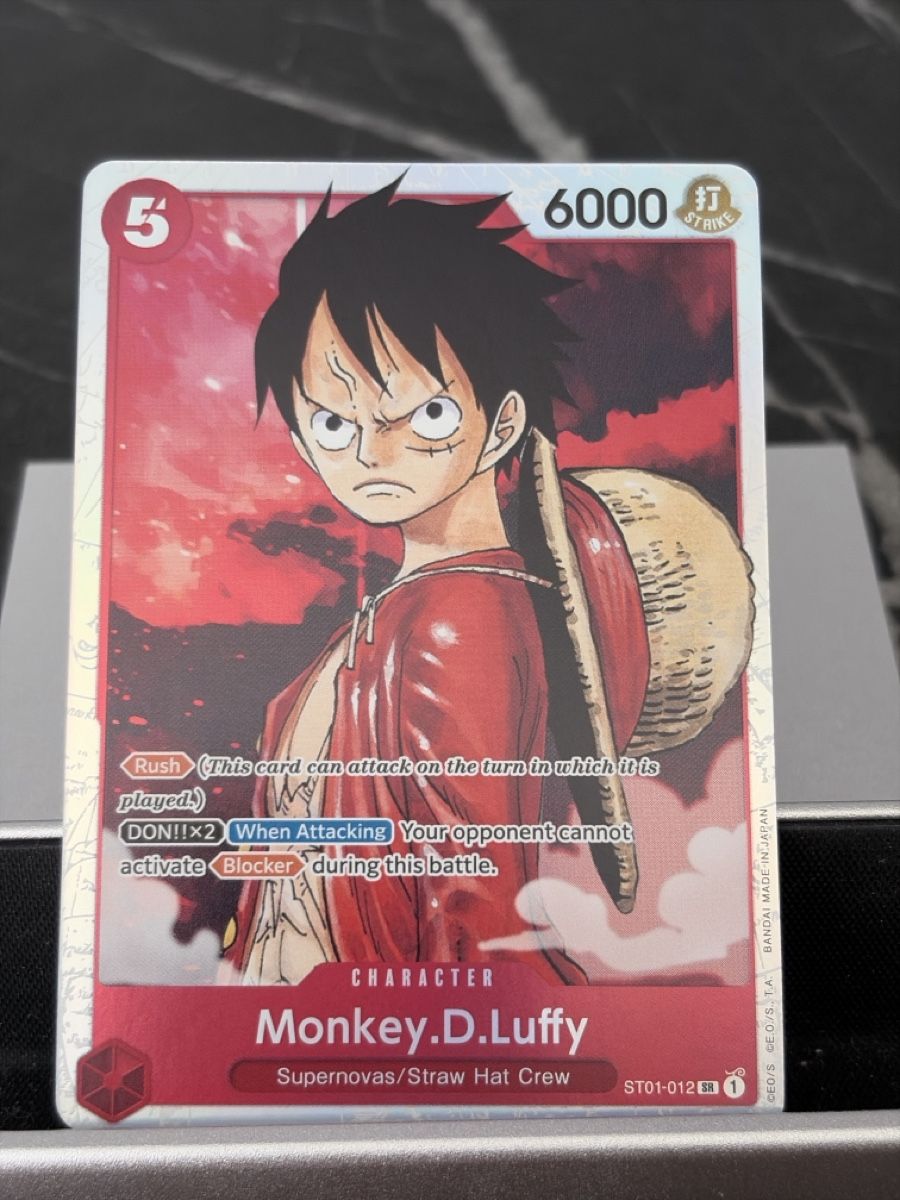 Bandai Carte collezionabili: One Piece ST01-012 Monkey.D.Luffy, Englisch – Nuovo (secondo la descrizione) da St. Gallen venduto da cambitcg