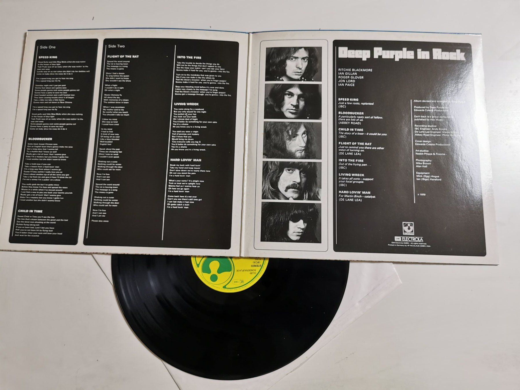 Dischi in vinile: Deep Purple - In Rock – Usato da Grafenried venduto da Jukebox70 2