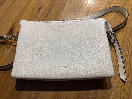 Damen Schultertasche hellbeige , abro