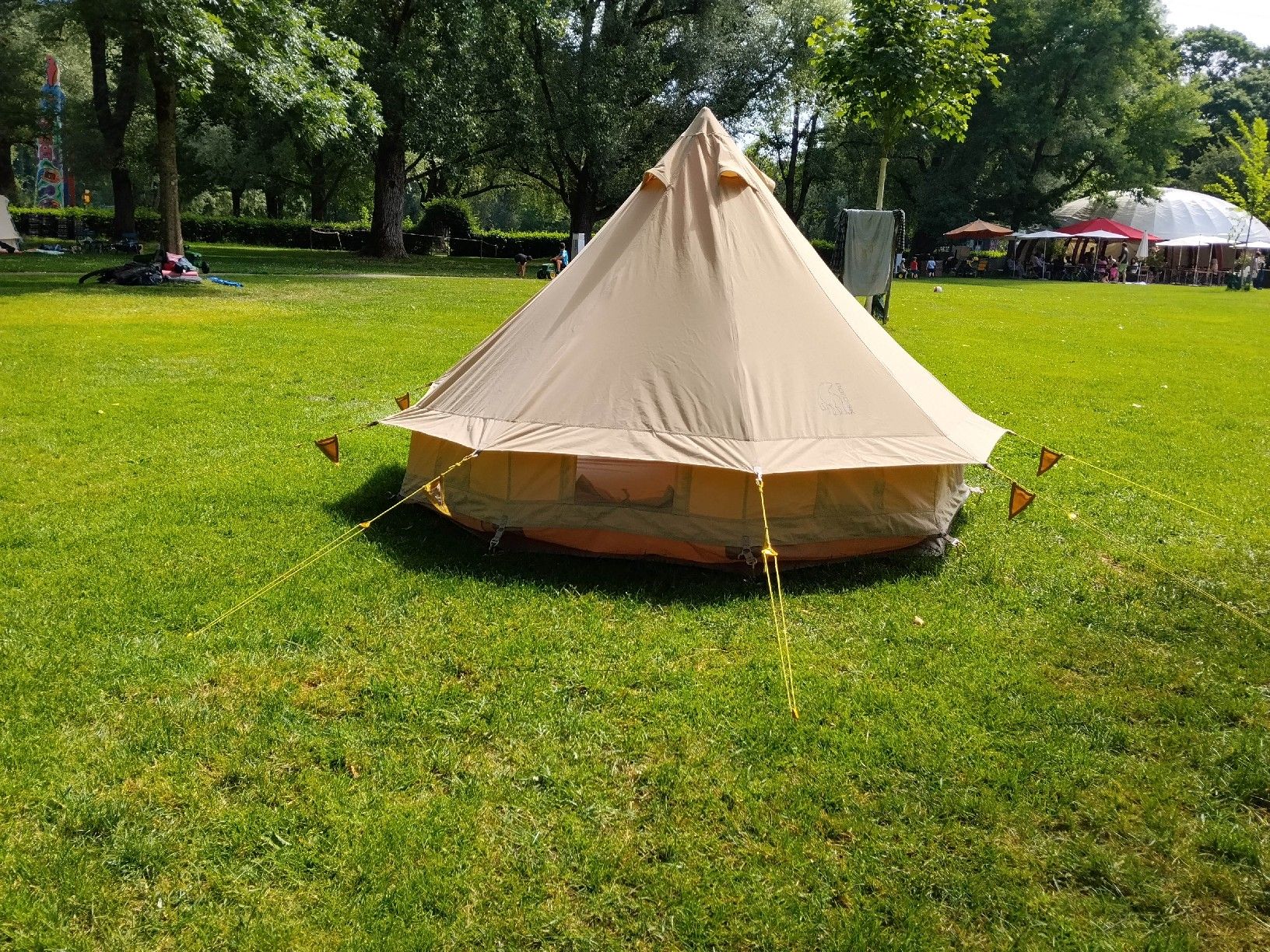 Nordisk Tende : Asgard Tech Mini Glamping Zelt – Usato da Winterthur venduto da ATARK 3