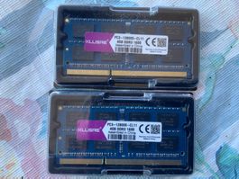 2 x 4 GB PC3 12800S DDR3 SO-DIMM