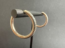 PANDORA Silber Creolen 925