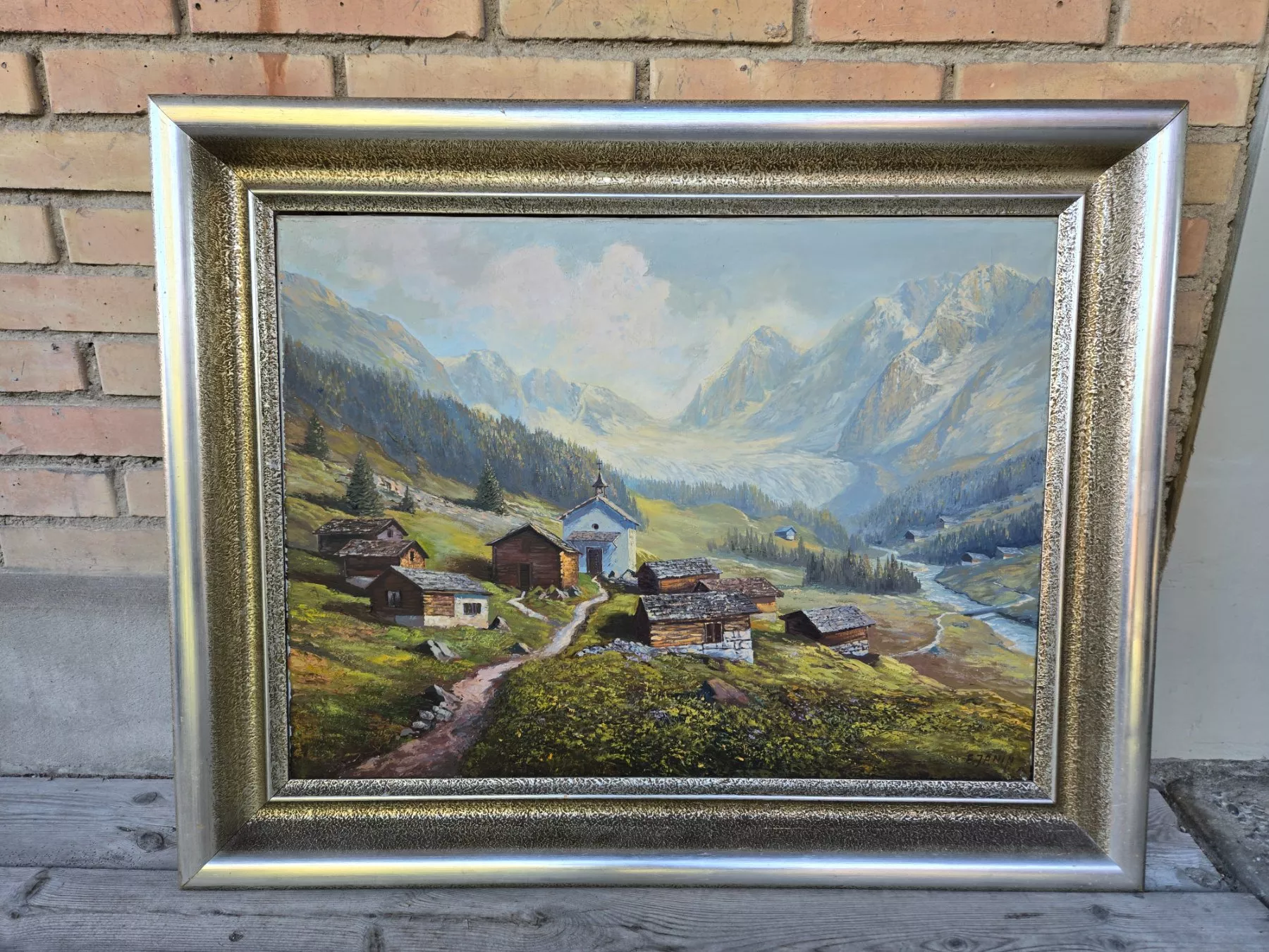 Gemälde: Bild E.Janin – Gebraucht aus Kriechenwil von rehal83