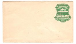USA - 1876 - 3 Cents Ganzsachen-Umschlag ungebraucht