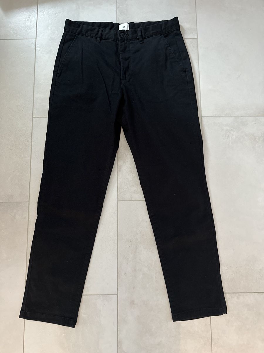 Hosen: Schwarze Herren Chino Hose Grösse 33/32 – Gebraucht aus Zug von Hehe