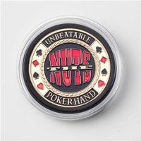 MÜNZE THE NUTS Pokercard Guard Coin UNBEATABLE POKER HAND