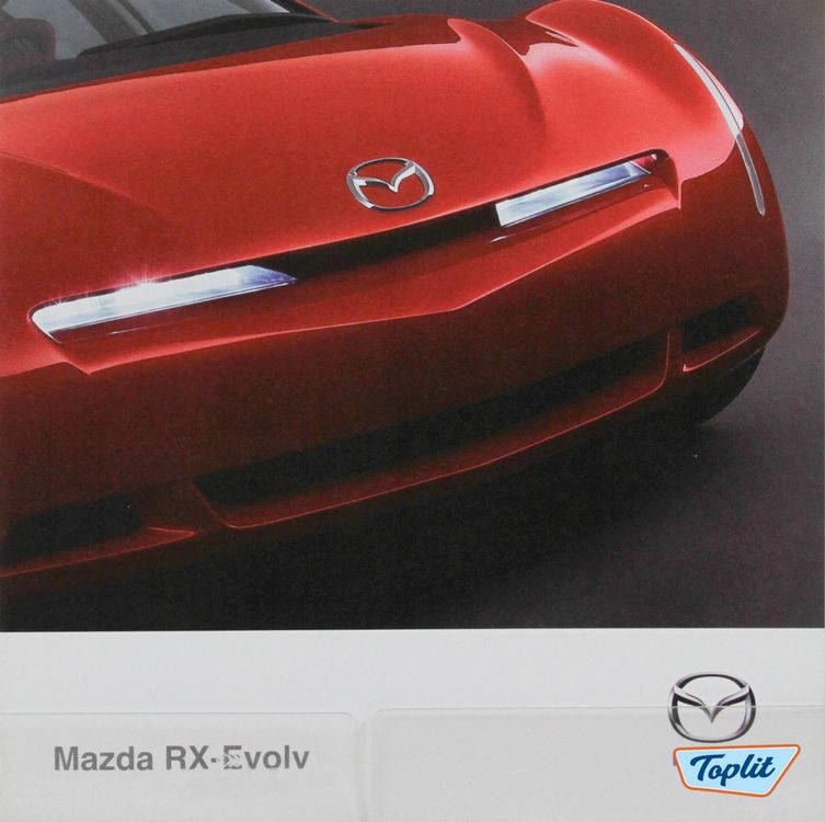 ORIGINAL NEUWAGEN PROSPEKT - MAZDA - RX-EVOLV - 2000 (Gebraucht) in ...