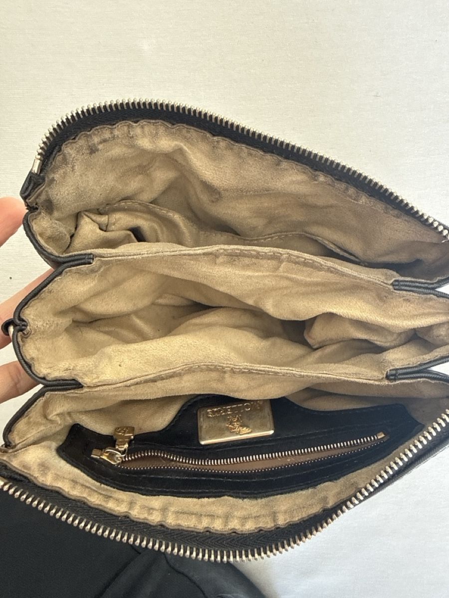 Maison Mollerus Borse da donna: Mollerus Handtasche schwarz mit drei Fächern gebraucht – Usato da Zürich venduto da Nikkii 3