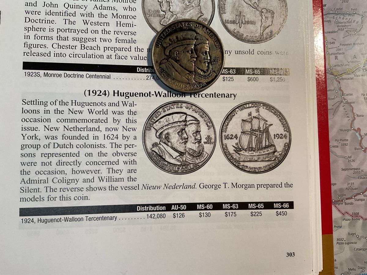 Alle Münzen: USA  Halber Dollar 1924 – Gebraucht aus Ursenbach von tho_8s6p 1