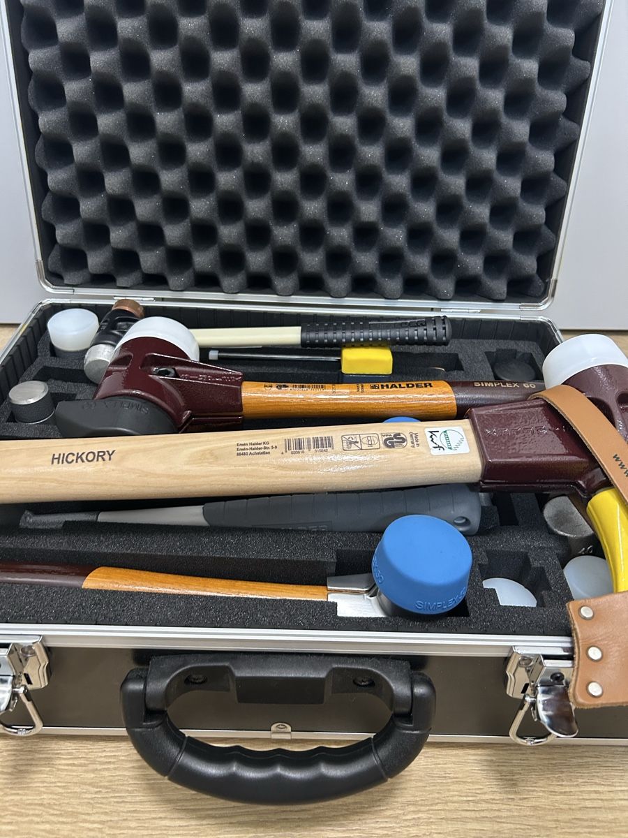 Tutti gli attrezzi: Halder Simplex Schonhammer Set im Koffer neuwertig – Nuovo e nell'imballaggio originale da Rothrist venduto da Miri_sm6 4