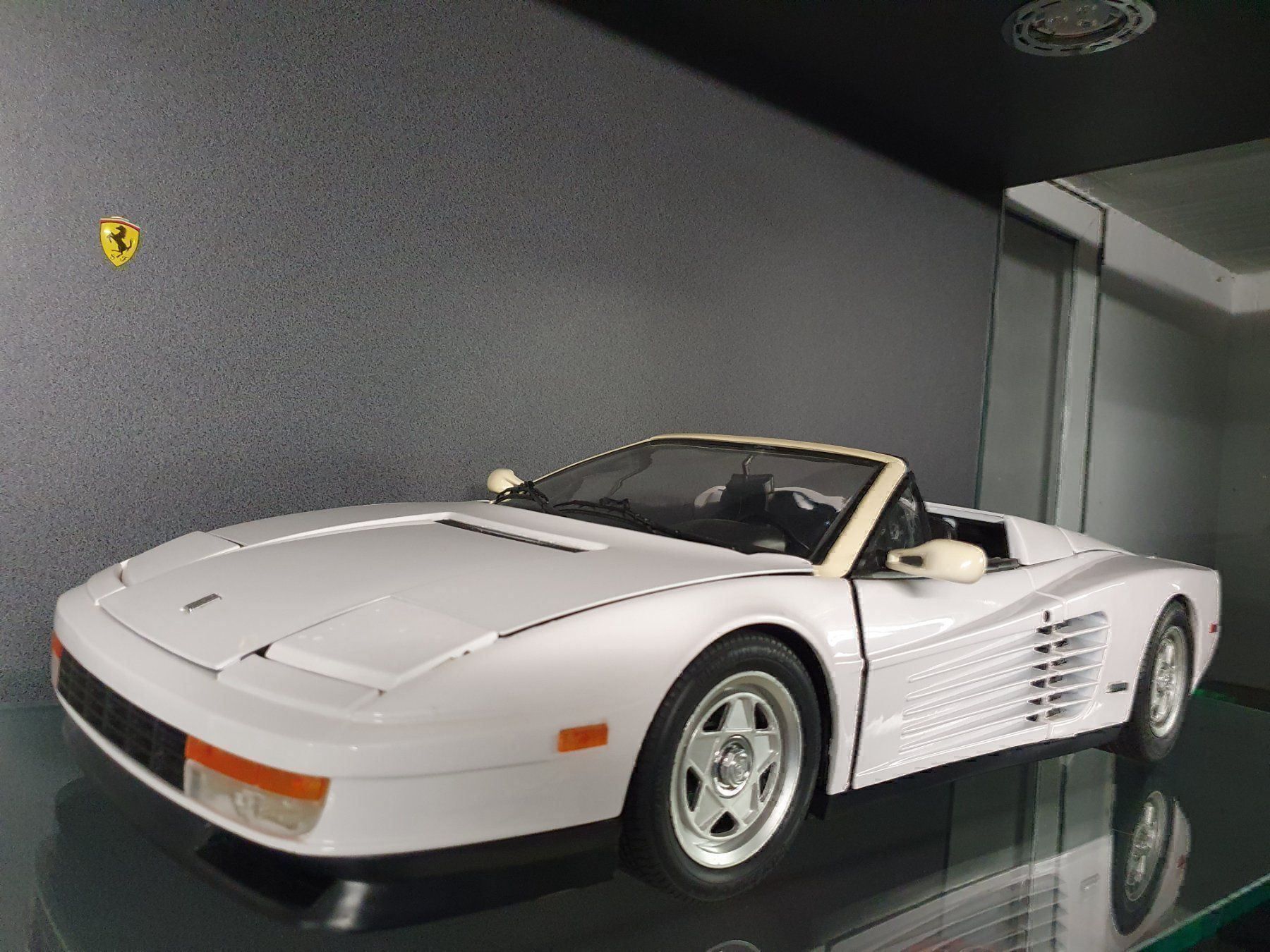 Pocher Modellini d'auto: Ferrari Testarossa spyder 1:8 Pocher – Usato da Arni BE venduto da bomba15