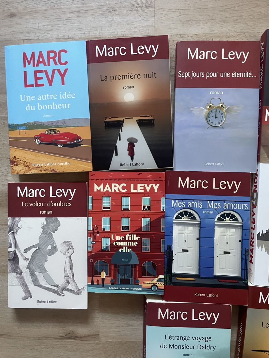 Libri: Lot 12 romans grand format de Marc Levy  – Usato da Crissier venduto da Nouchki76 2