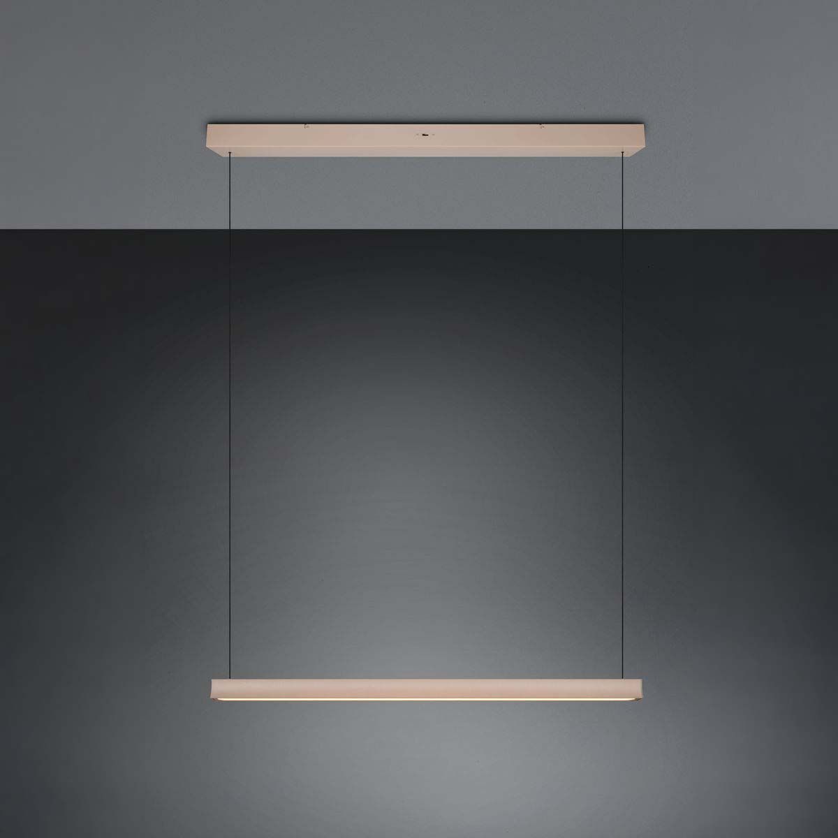 Lampadari & plafoniere: LED Pendelleuchte, Beige, 113 cm x 9 cm – Nuovo (secondo la descrizione) da Kreuzlingen venduto da Smart-Light 6