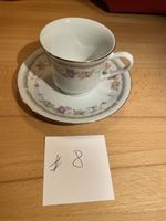 Espressotasse mit Untertasse 