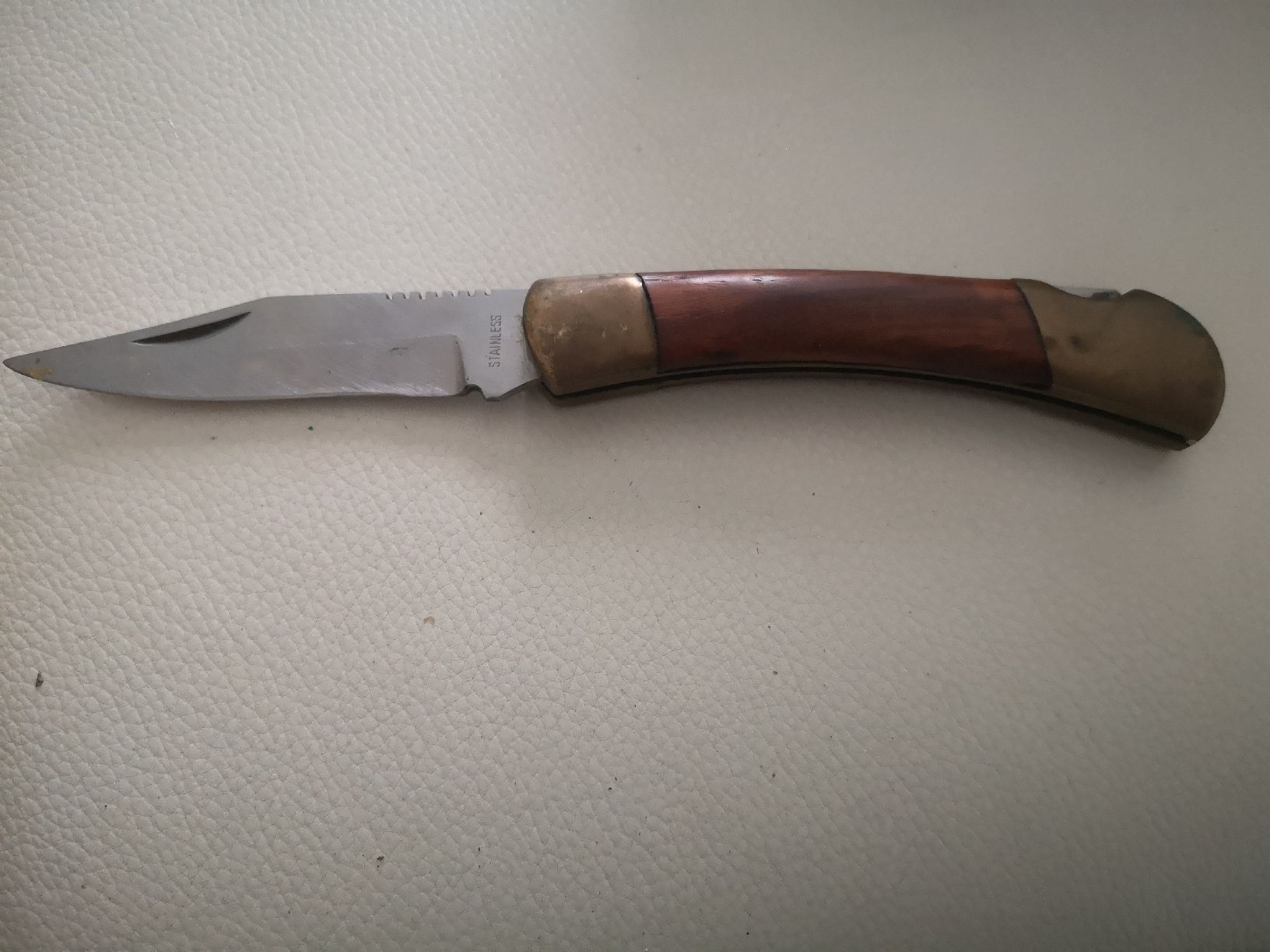 Taschenmesser: Vintage Jagtmesser mit Holzgriff – Gebraucht aus Belp von mar_76s8