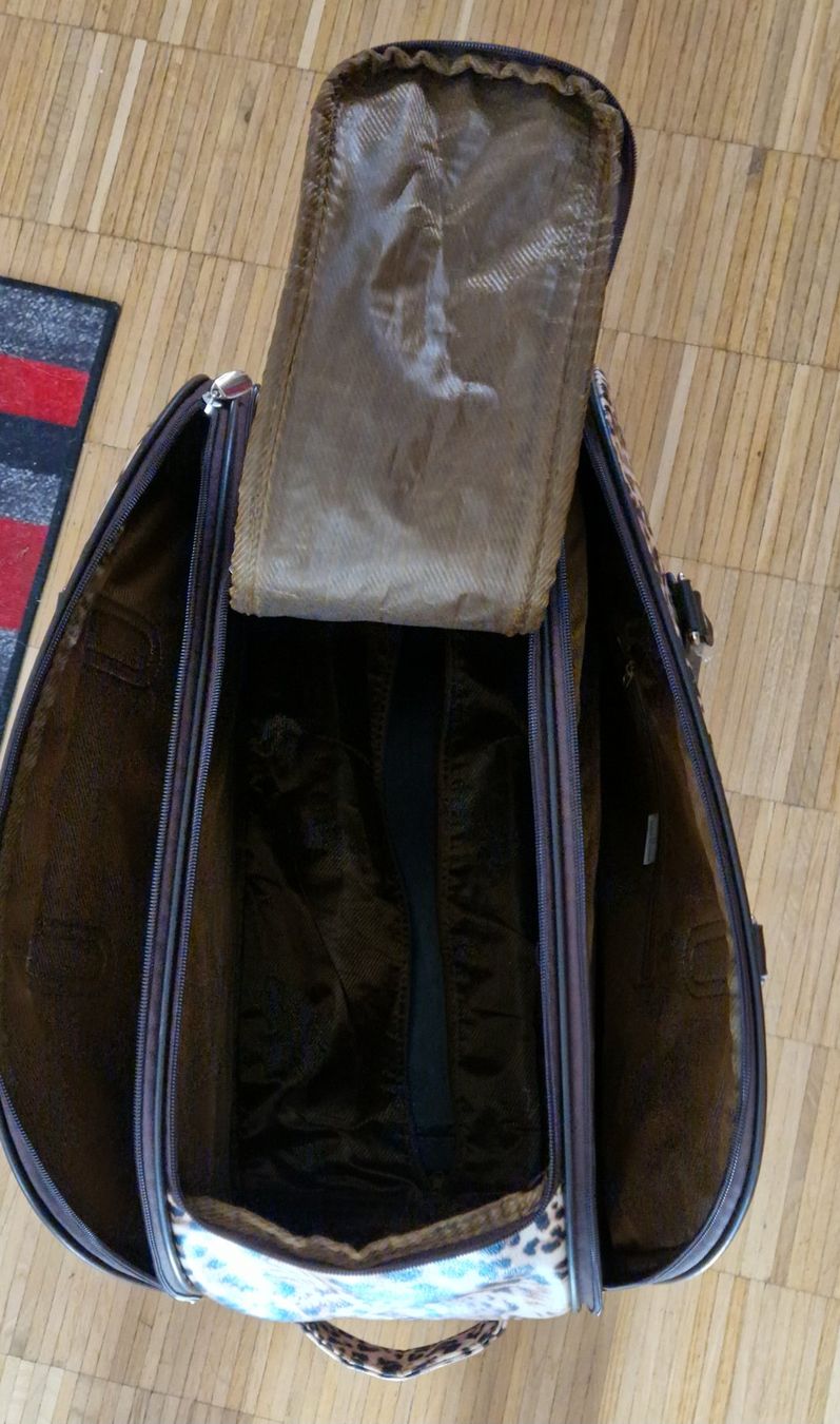 Borse: exklusive Reisetasche mit Leopardenmuster – Usato da Zürich venduto da Sissi-Minouche 4