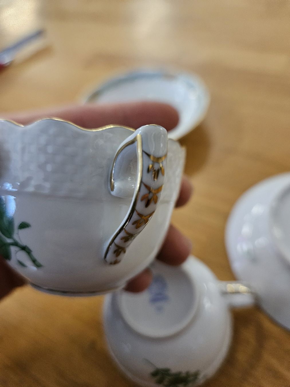 Herend Tassen: Herend Hungary 2er Set Espressotassen – Gebraucht aus Pratteln von Cartonsducoeur_bl 7