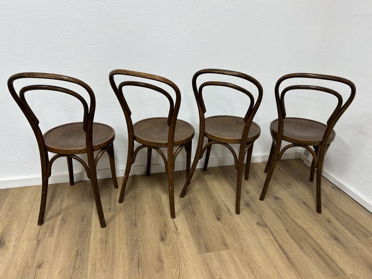 Horgen Glarus Sedie: 4er Set Horgen Glarus Bistrostühle – Usato da Basel venduto da MoebelSackmann 3