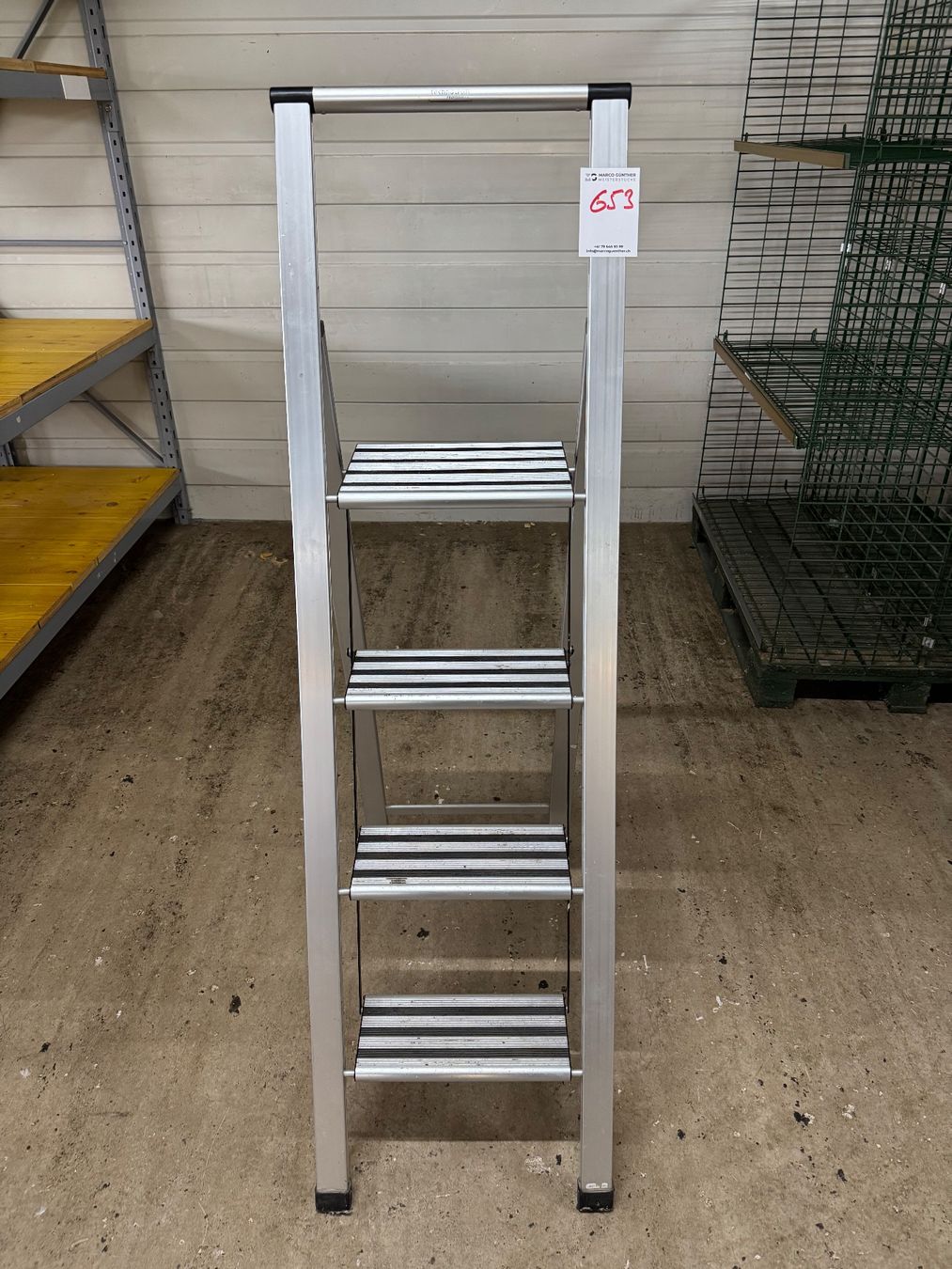 Echelles: 653 Technocraft Aluminium Klappleiter aus Liquidation – D'occasion à Derendingen par Meisterstuecke 1