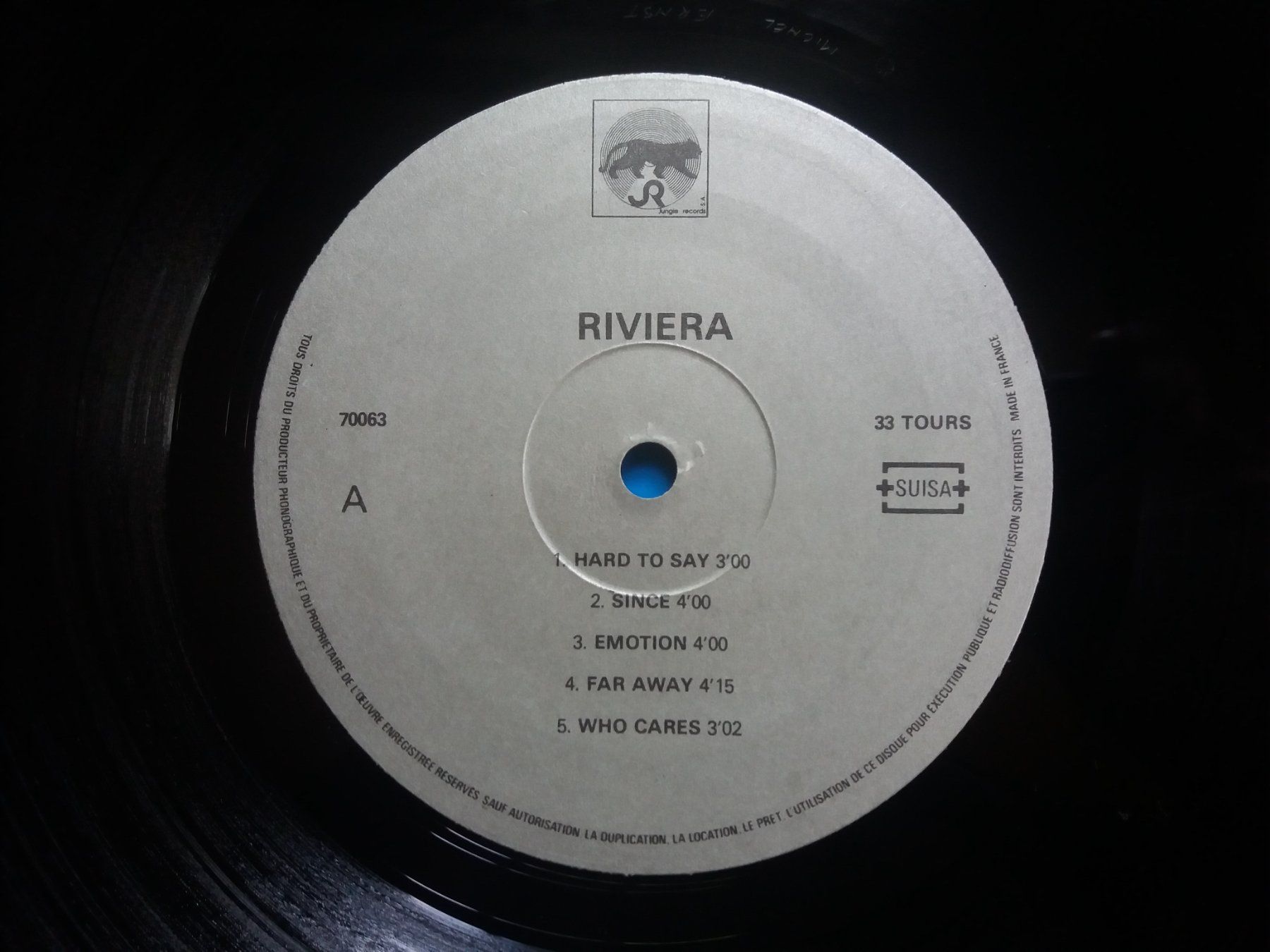 Schallplatten: LP (Riviera) Riviera – Gebraucht aus Meyrin von toutatis 4