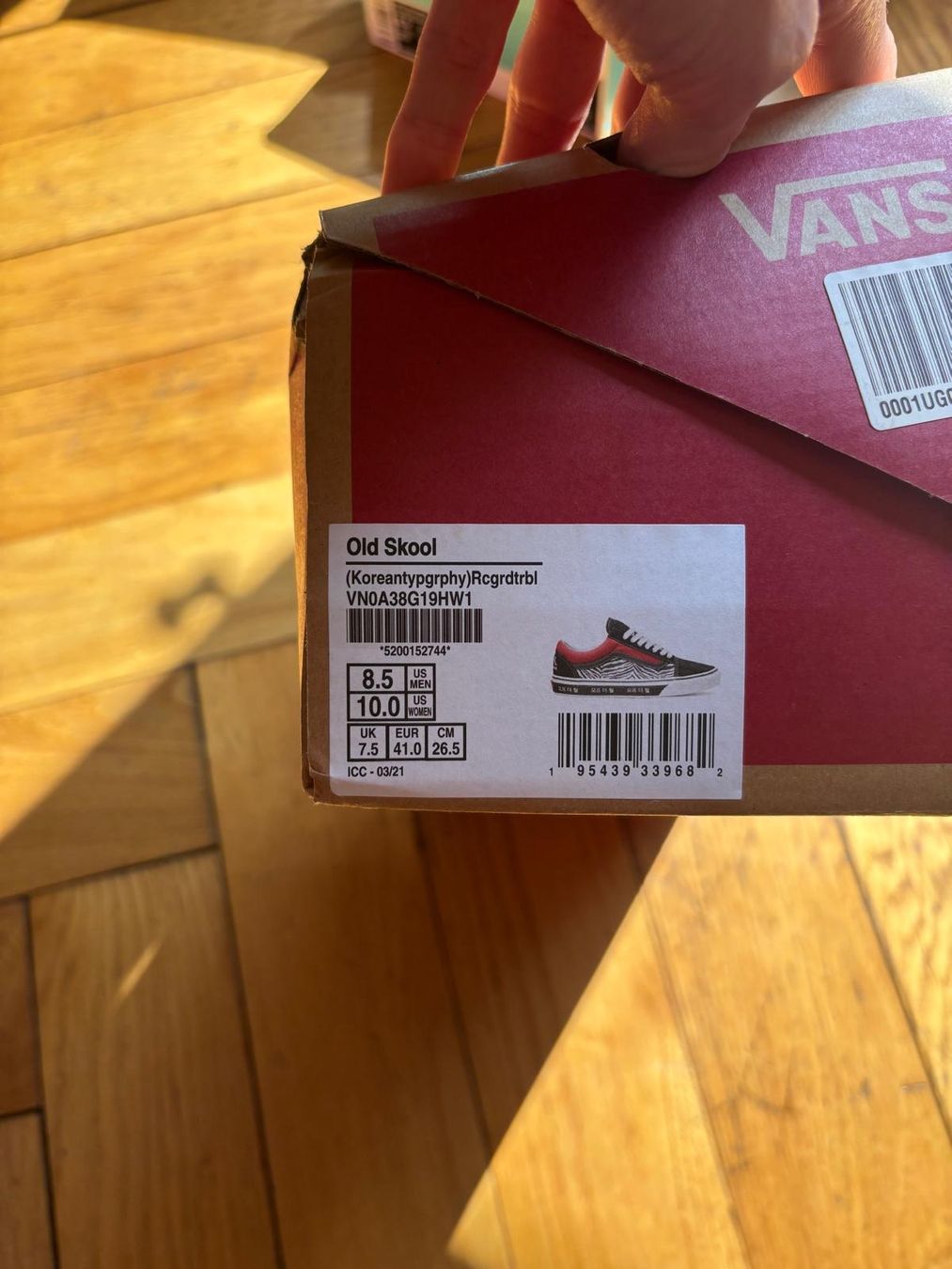 Scarpe da uomo: Vans Old Skool "Korean Typography" – Usato da Genève venduto da nun_7fjx 4