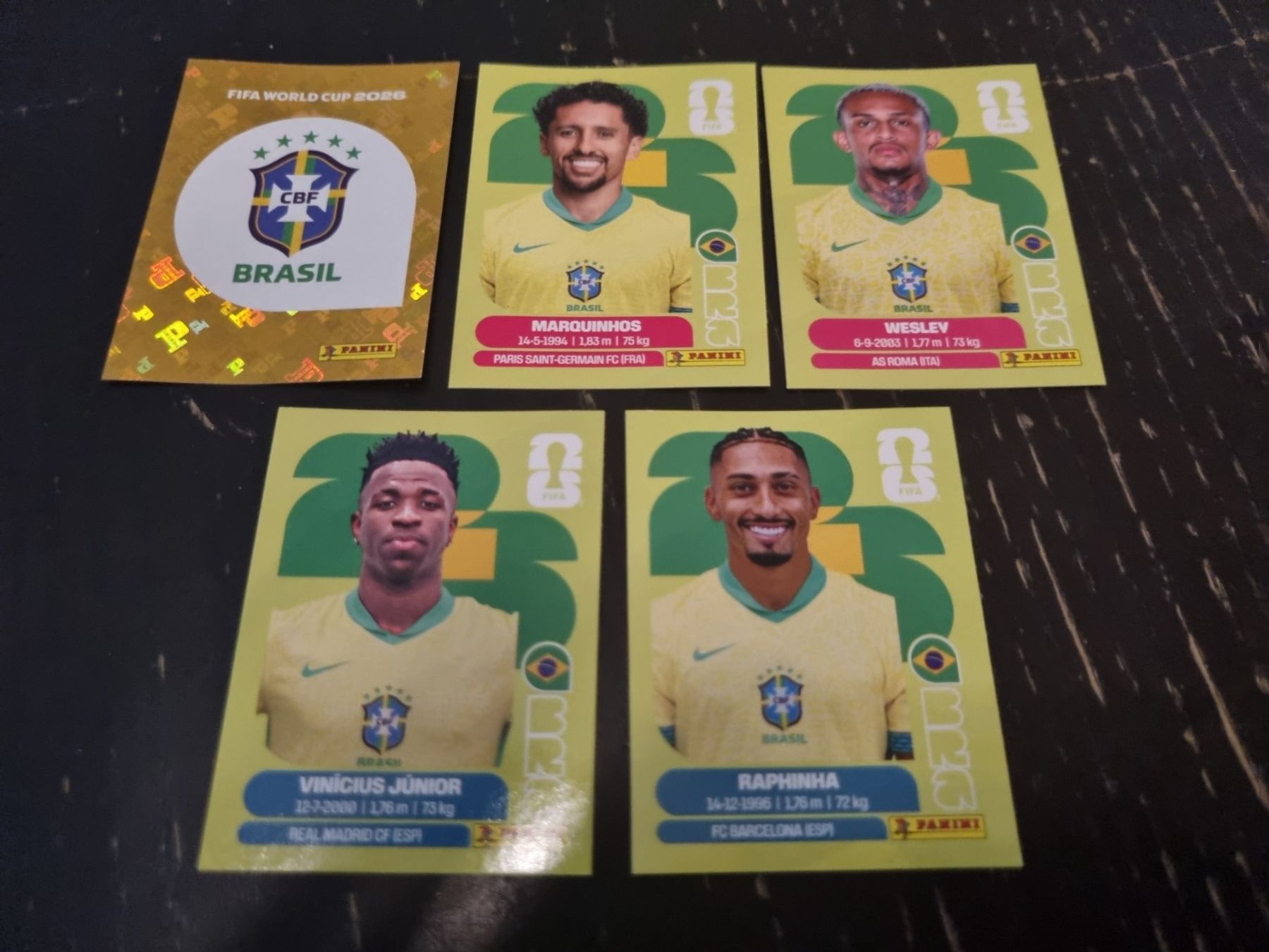 Panini Cartes à collectionner: FIFA WM 2026 Brasil 5 Stk – Neuf (Voir description) à Kaiseraugst par muggel27