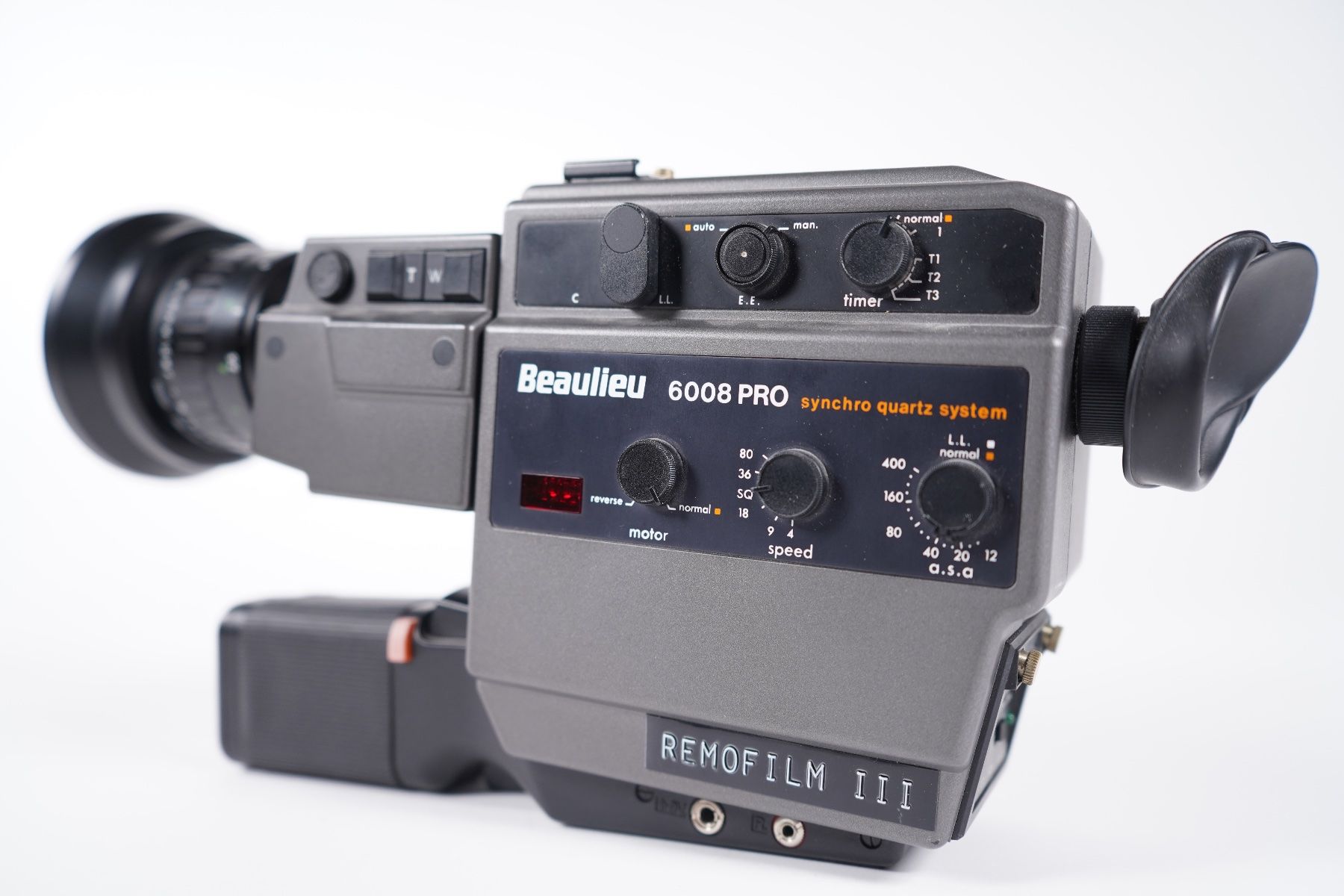 Beaulieu Videocamere: Beaulieu 6008 PRO Synchro Quartz + Schneider 6-70mm f/1.4 – Usato da Esmonts venduto da Rainermohler