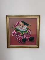 Öl Bild, Harlekin/ Clown, Dorel Topan