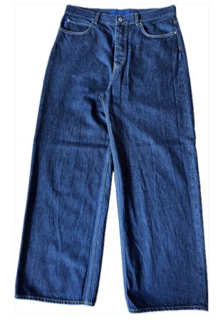 Hugo Boss Loose Rinsed Denim Jeans, Navy, W34 L34