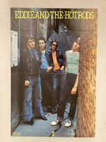 Promoplakat Eddie & Hot Rods (Plakat hat Falze)