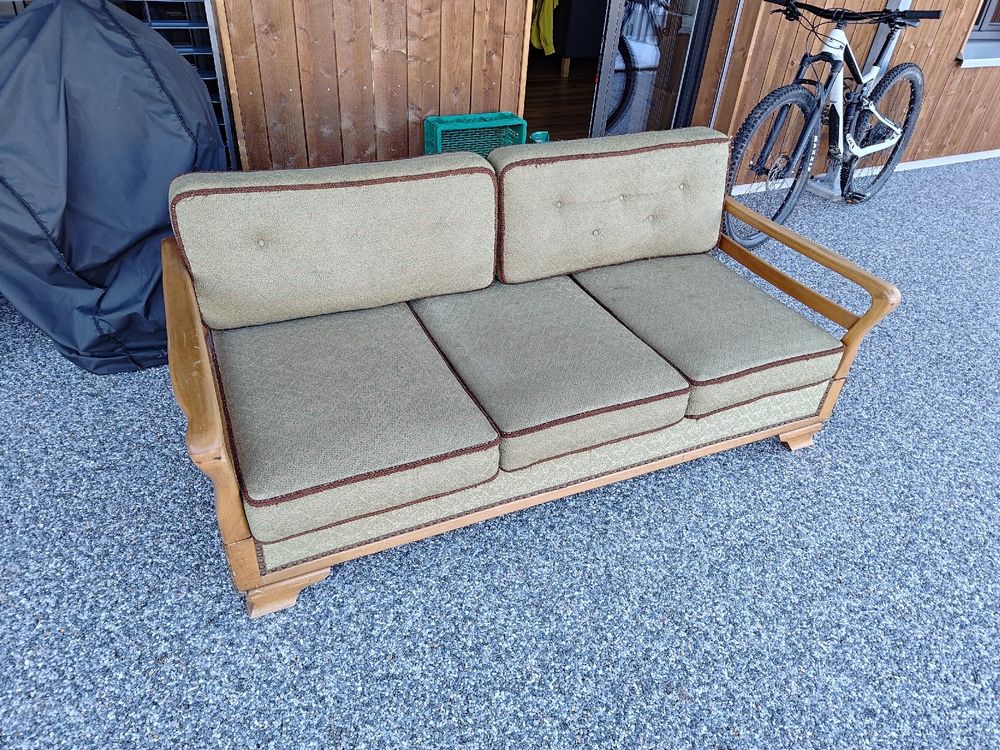 Sofa Daybed Bettsofa Liege MidCentury 60er Jahre Kaufen auf Ricardo