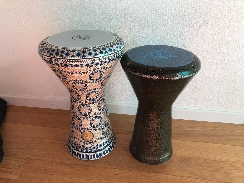 Wunderschöne Profi Sonbaty Tabla "Darbuka" Echtem Perlmutt Kaufen