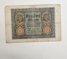 Banknote 100 Mark 1920 Deutsches Reich