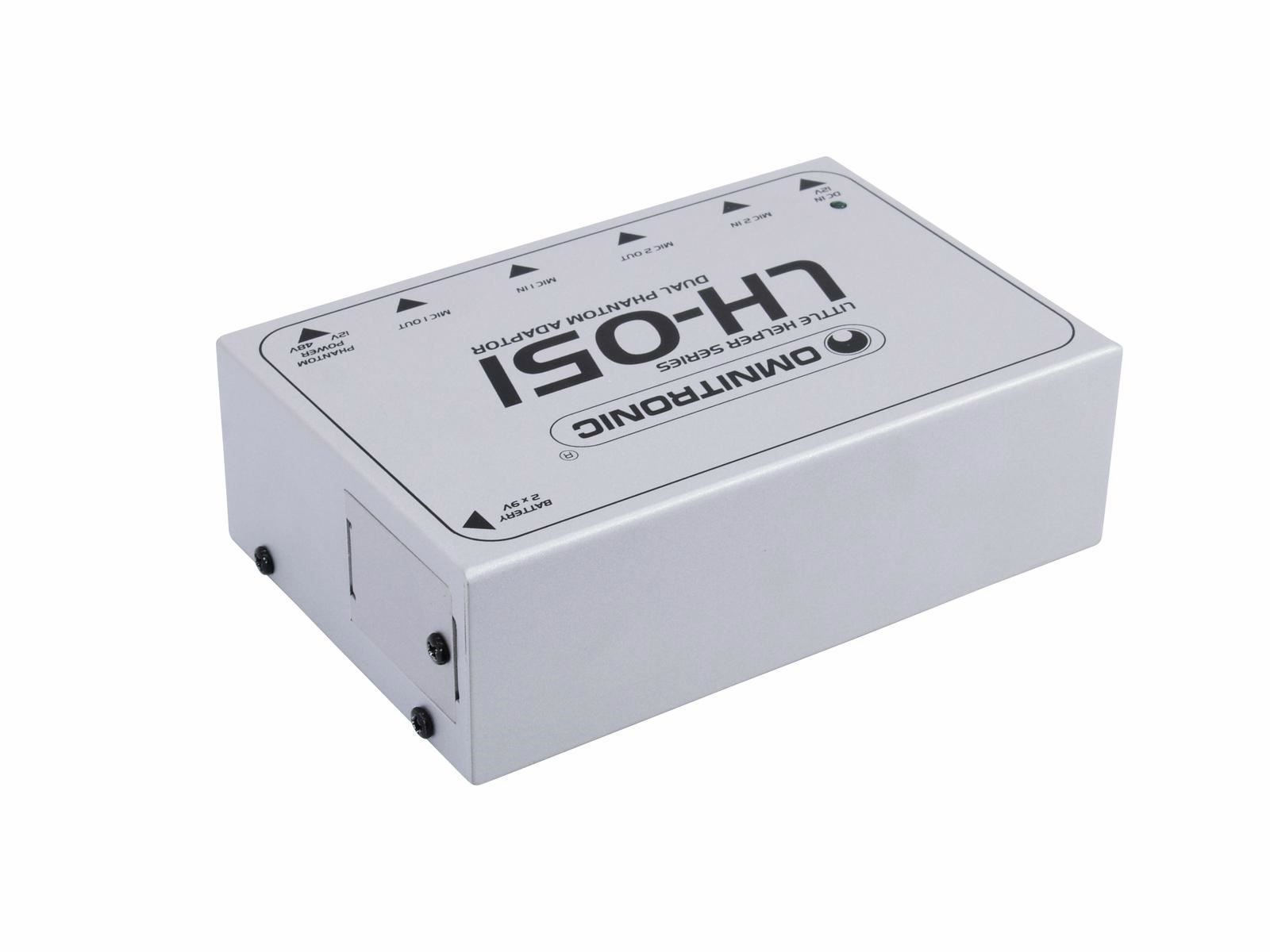 Microfoni: OMNITRONIC LH-051 Dual-Phantom-Speiseadapter – Nuovo e nell'imballaggio originale da Däniken SO venduto da Profog1 1