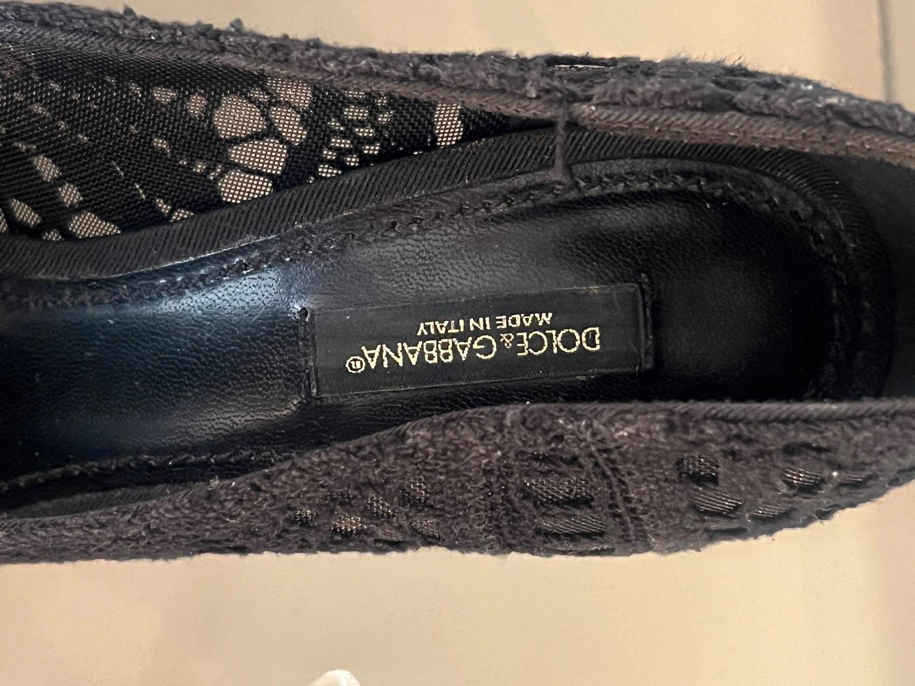 Dolce & Gabbana Scarpe da donna: Escarpins Dolce et Gabbana noires taille 38 – Nuovo (secondo la descrizione) da Lausanne venduto da Flo1006 6