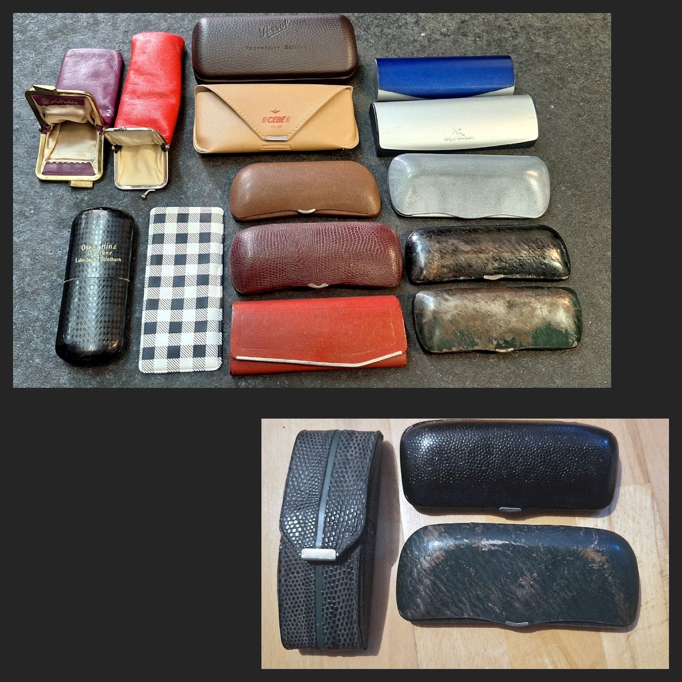 Autres vêtements & accessoires: 17 vintage Brillen Etui  – Défectueux à Emmenbrücke par abu_9mj8