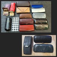 17 vintage Brillen Etui 