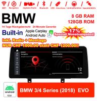 12.3 Zoll 4G Autoradio Für BMW 3/4 Series EVO + Montage