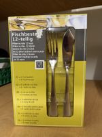 Fischbesteck 12-teilig Set 6 Fischgabeln 6 Fischmesser