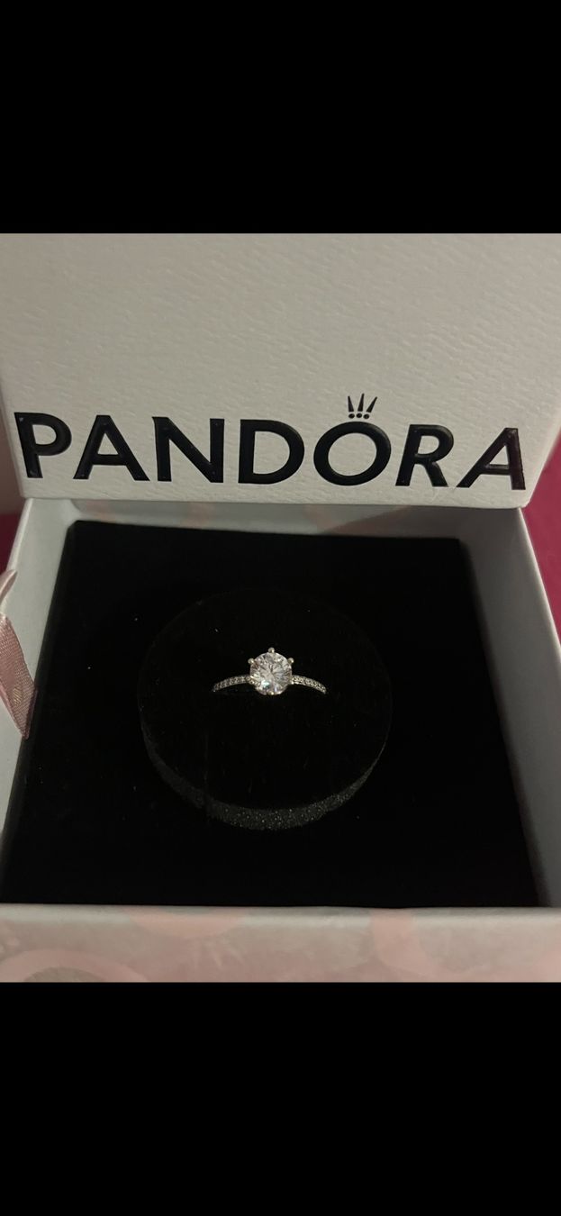Pandora Anelli: Pandora Ring, Silber, Zirkonia – Nuovo e nell'imballaggio originale da Thörigen venduto da len_p558