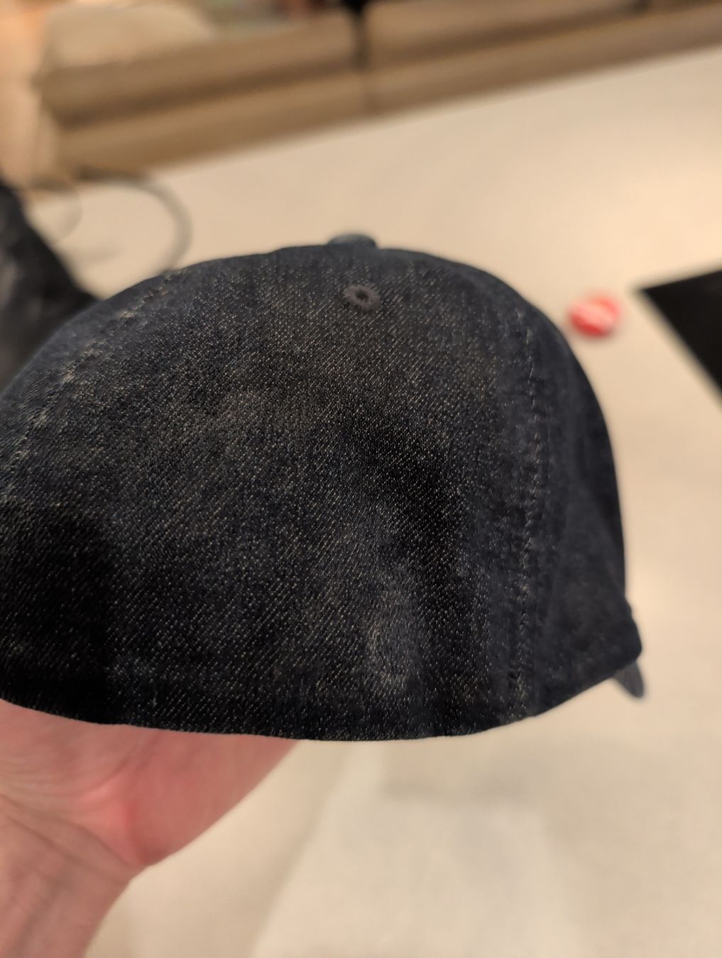 Flexfit Copricapi, berretti & cappellini: Baseball Cap Flexfit M-XL Denim Custom – Usato da Unterengstringen venduto da MrBruno81 2