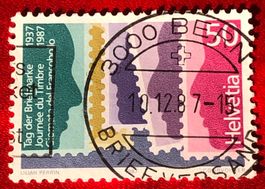 CH Briefmarken Vollstempel   