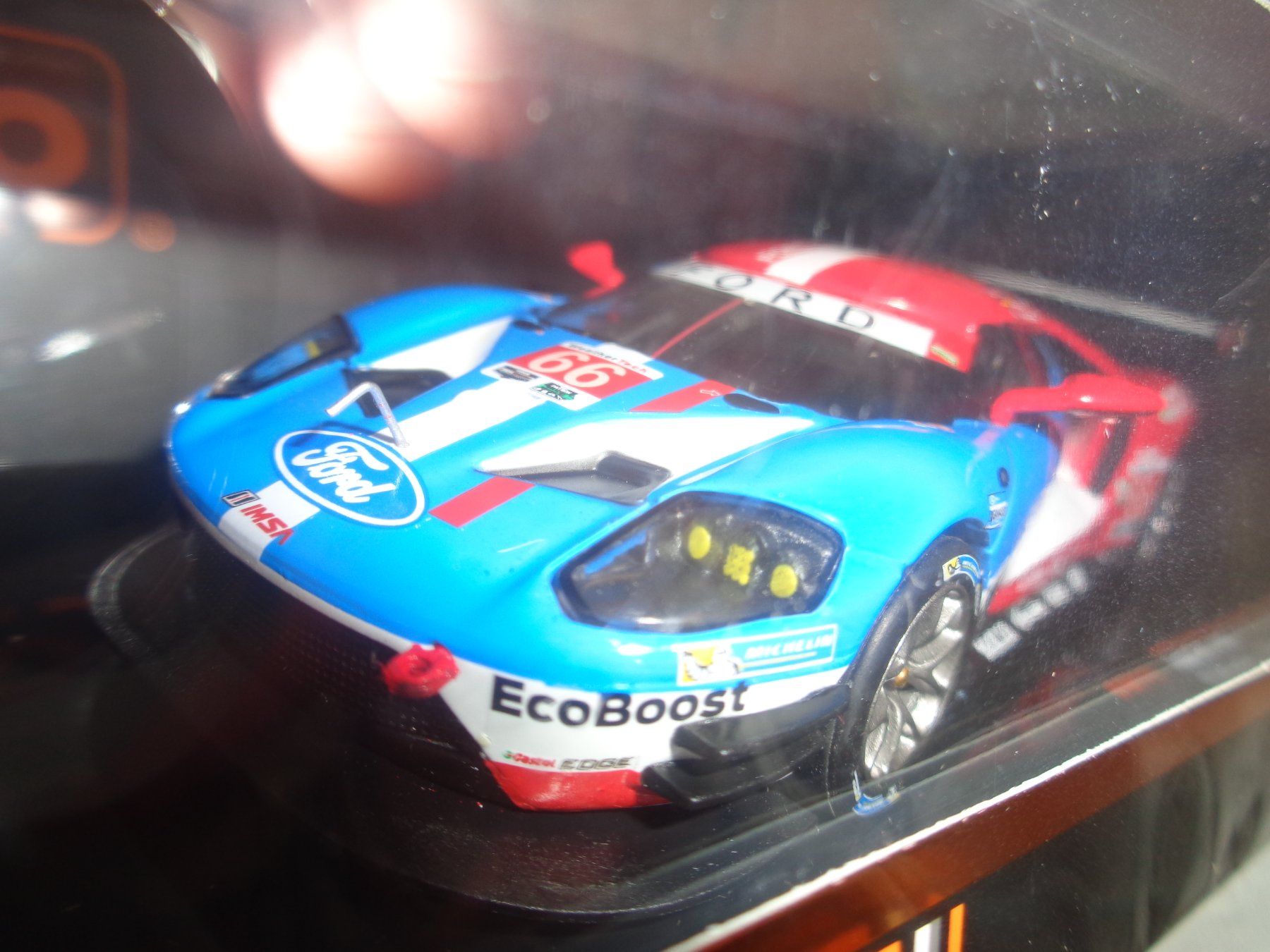 Ford Modellini d'auto: Ixo 1:43 Ford GT Le Mans – Nuovo e nell'imballaggio originale da Reconvilier venduto da rallycar 1