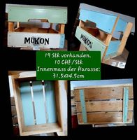 Holzharassen Bierkästen oldschool selbstgemacht